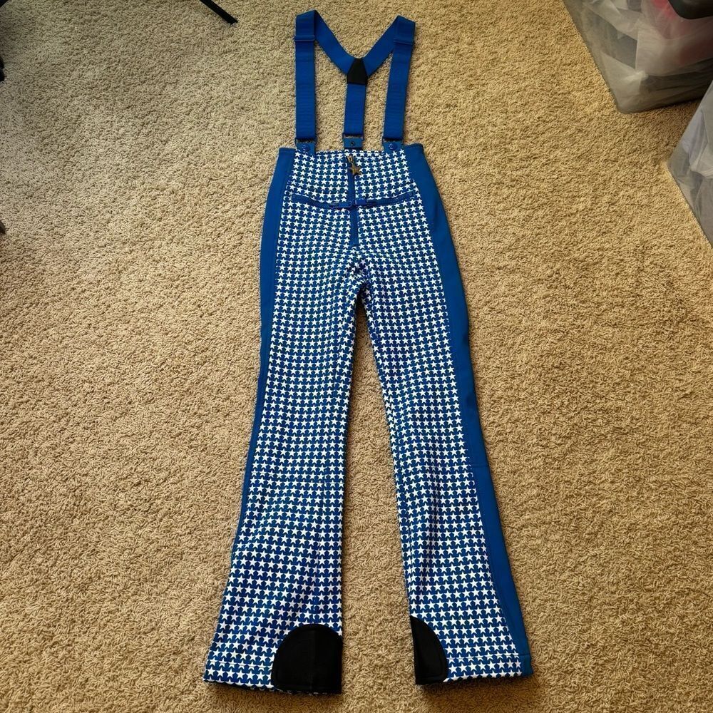 Goldbergh Starski Team Player Ski Pants High End Ski Pants Worn Once US 4 Blue - Picture 6 of 7